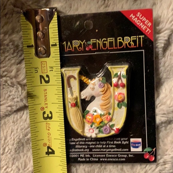 Mary Engelbreit Magnetic Letter “U” NIP - Picture 2 of 2